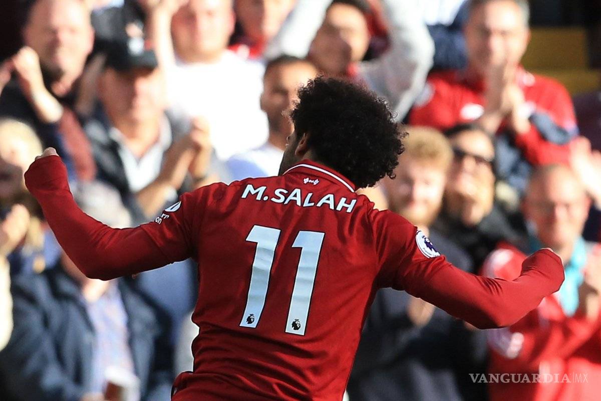 Salah, siempre Salah, le da el tercer triunfo en tres juegos al Liverpool