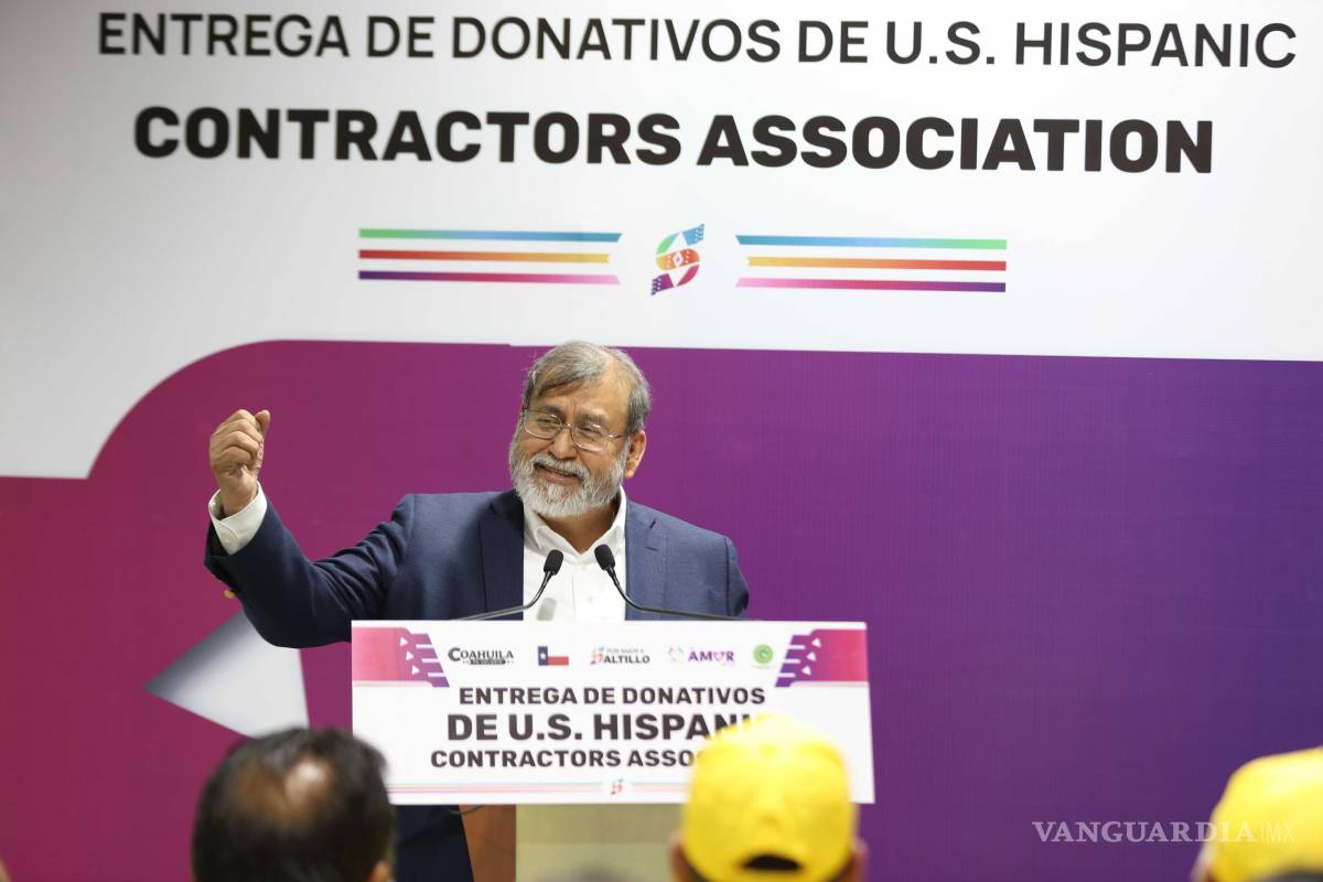 $!Frank Fuentes, presidente de la Asociación de U.S. Hispanic Contractors Association, expresó que este gesto de apoyo se realiza “de todo corazón”.
