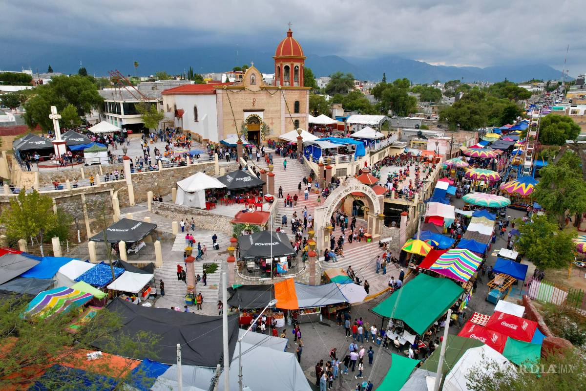 Devoción y festividad marcan la celebración del Ojo de Agua, en Saltillo
