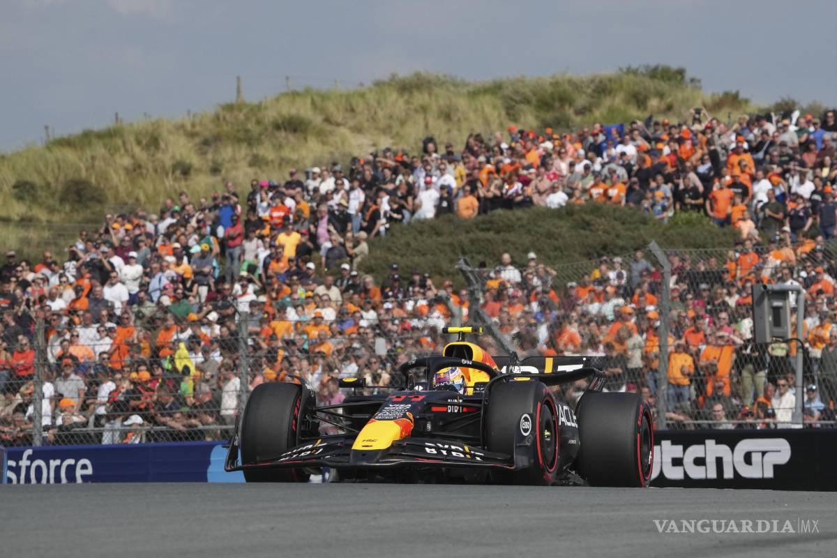 Sergio Pérez termina Top 5 en la clasificación del GP de Países Bajos