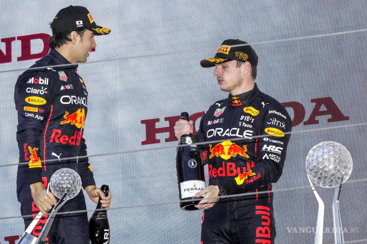$!Checo y Verstappen lograron quitarle puntos a Ferrari.