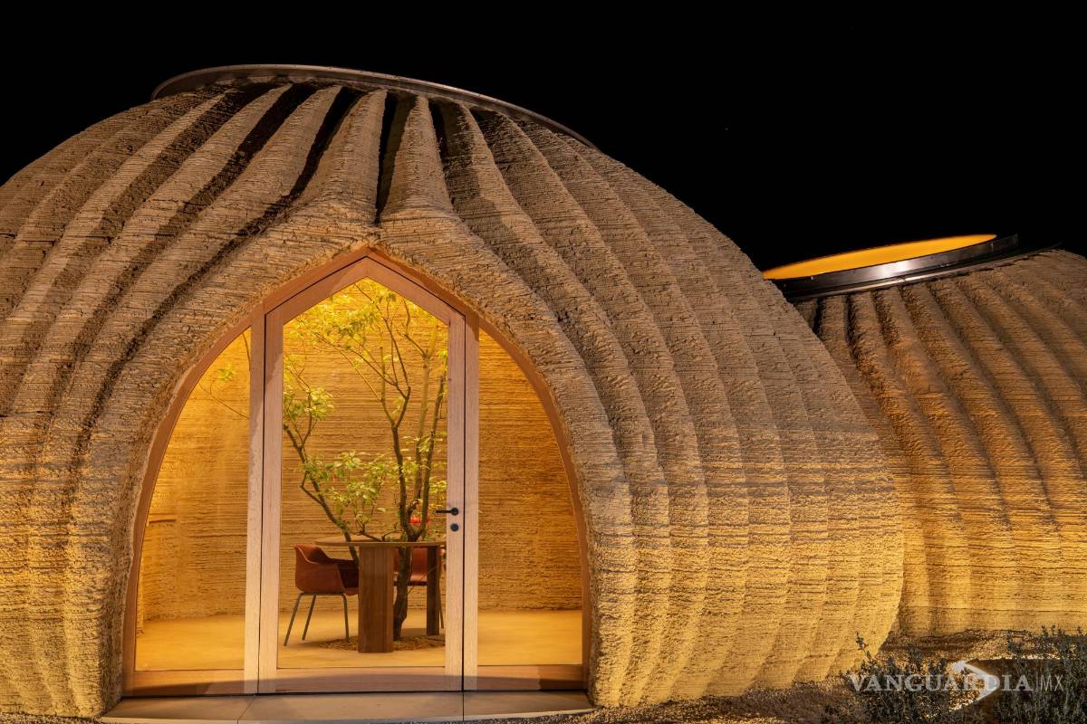 Casa circular Tecla, un hogar abovedado impreso en 3D