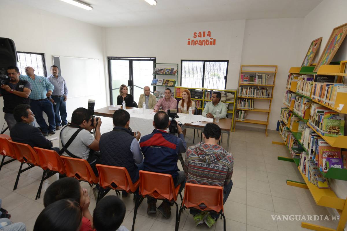 Inauguran biblioteca en Ramos Arizpe
