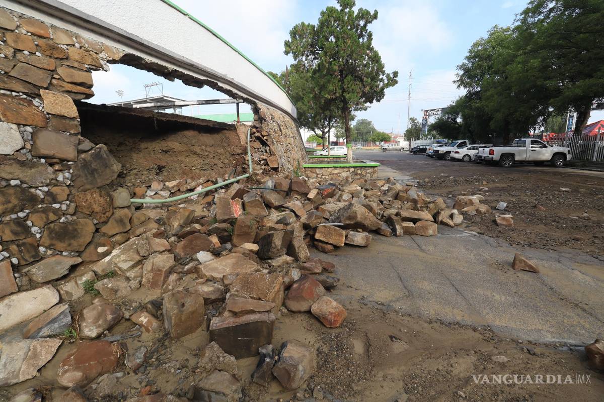Las lluvias persisten en Saltillo; la ciudad enfrenta los estragos