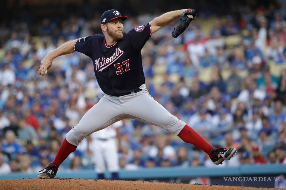 Stephen Strasburg firma por 7 años y 245 mdd con los Nacionales