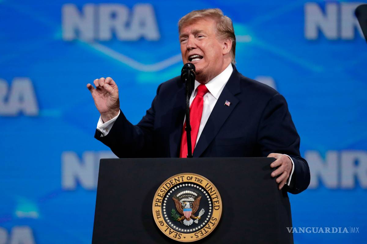 $!Trump defiende a la NRA ante pesquisa de Nueva York