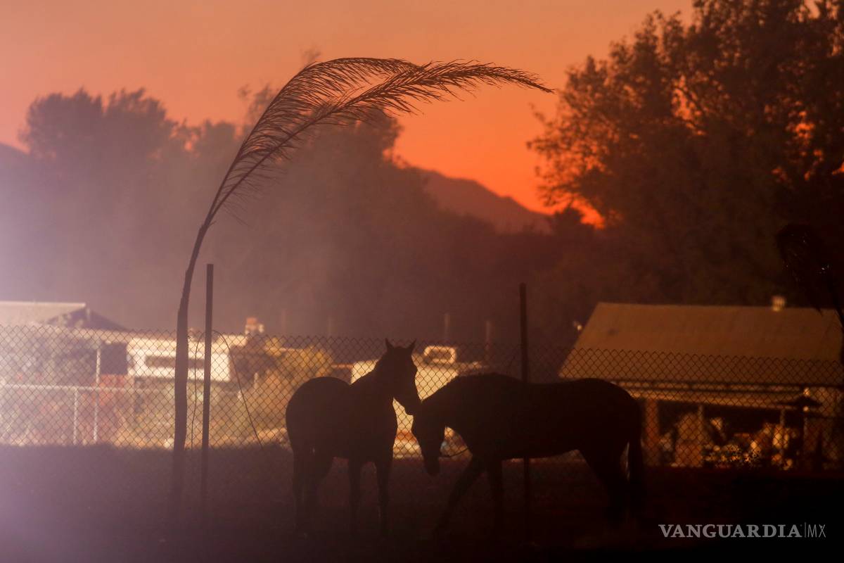 $!Incendios consumen a California