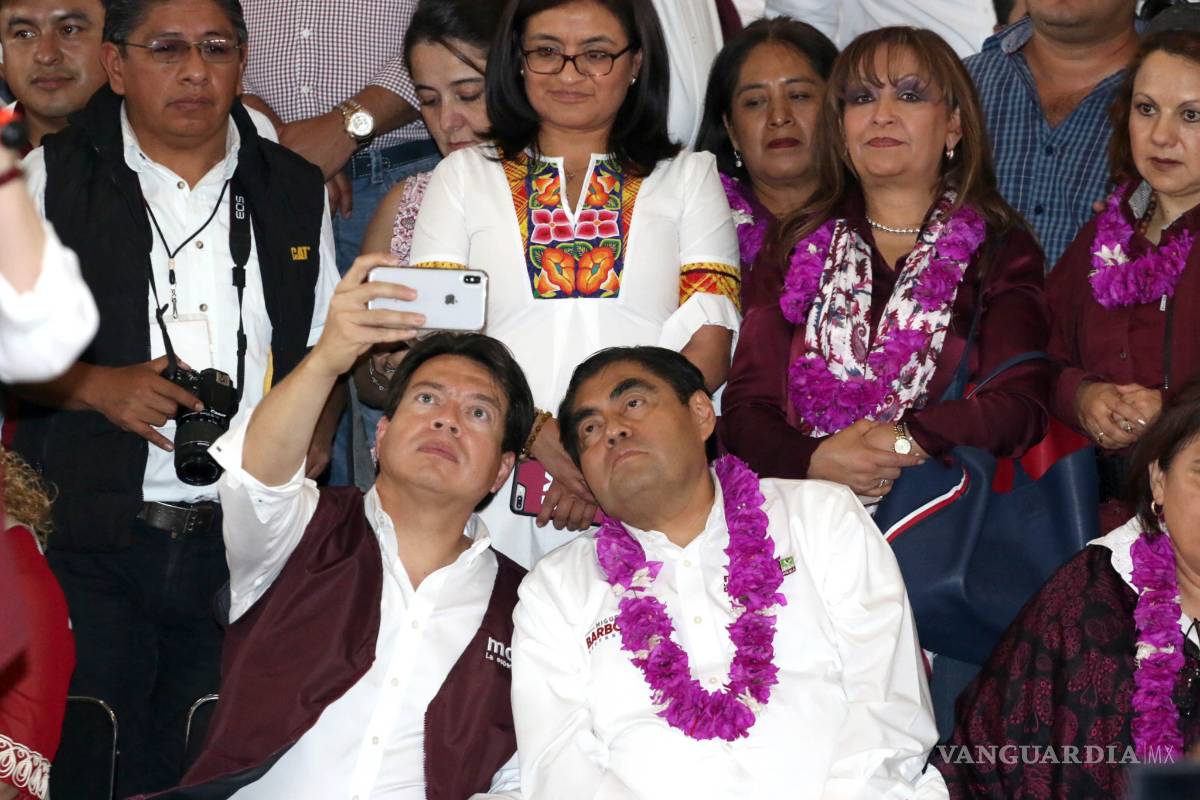 Inicia Barbosa su campaña en Puebla con un: ‘me canso ganso’