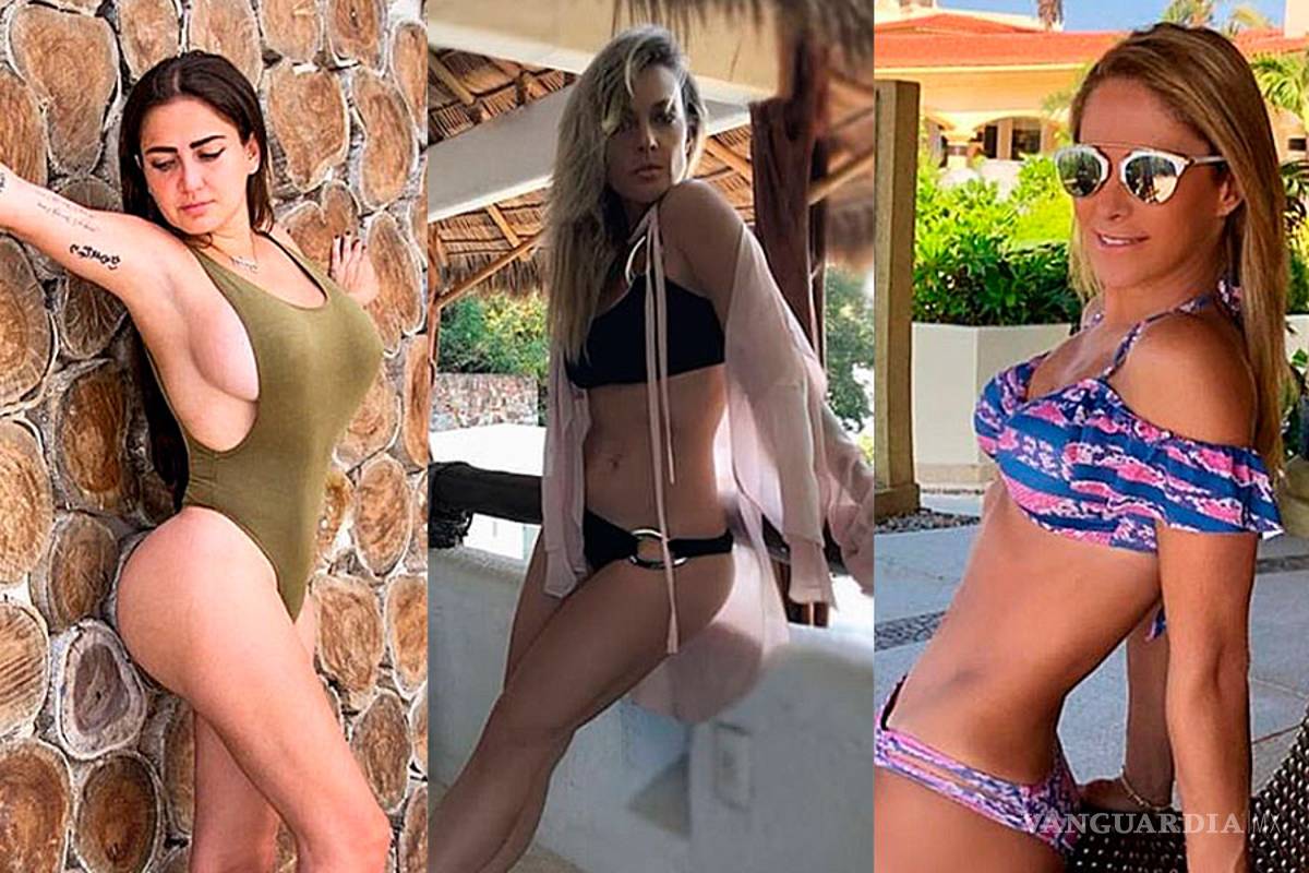 Sexys famosas despiden el 2017 en diminutos bikinis (fotos)
