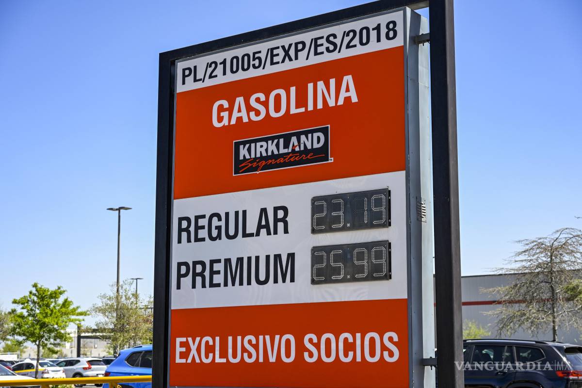 $!La gasolina más barata en Saltillo está en Costco, en el norte de la ciudad.
