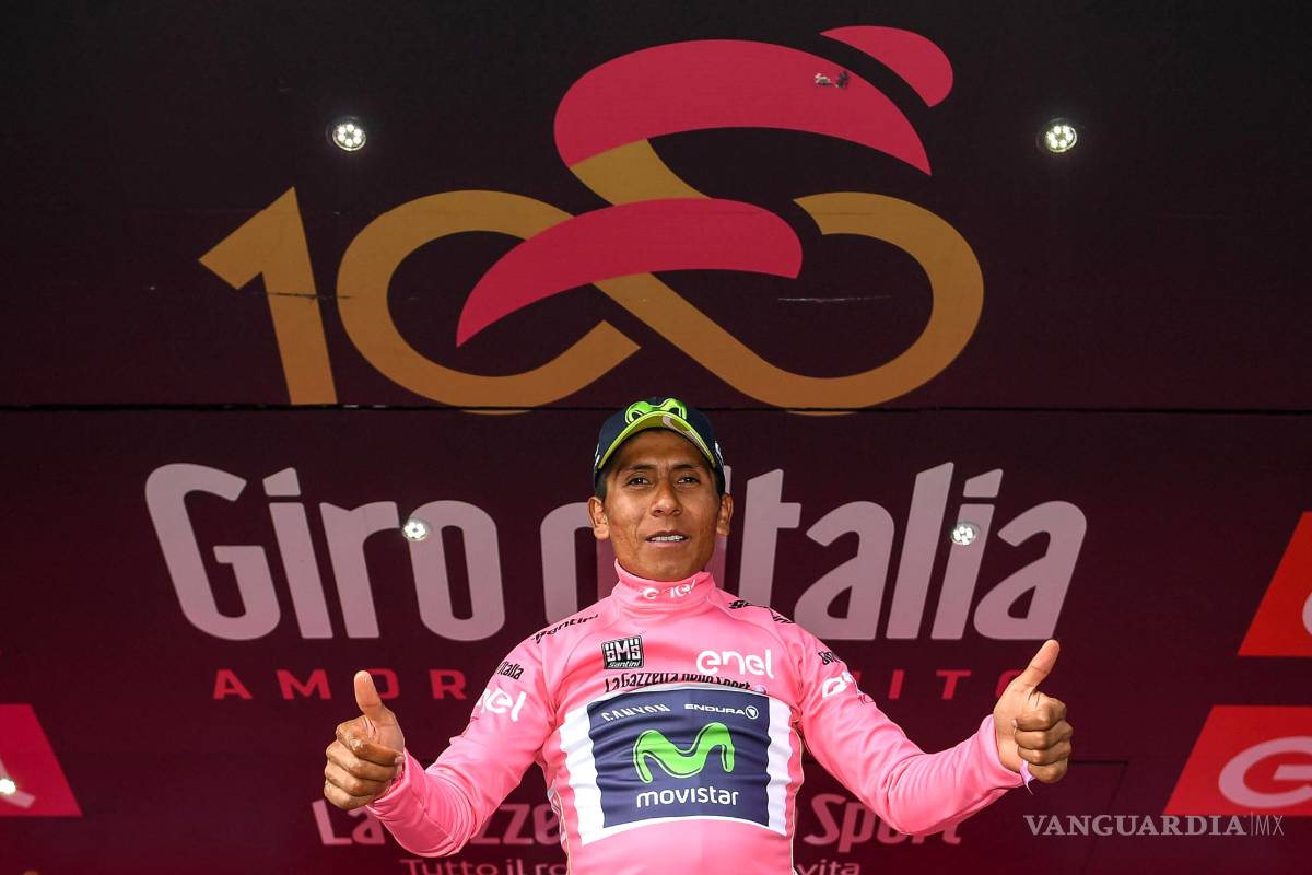 Nairo vuela y se viste de rosa, en el Giro de Italia