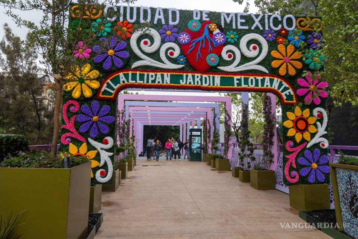 $!Jardín Flotante de CDMX ya abrió, pero las obras y adecuaciones siguen en marcha