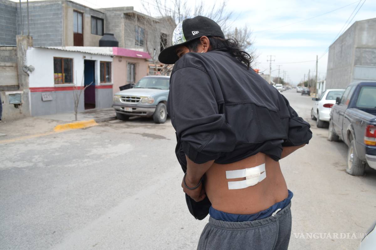 Presunto delincuente apuñala a albañil en Saltillo; por poco lo linchan