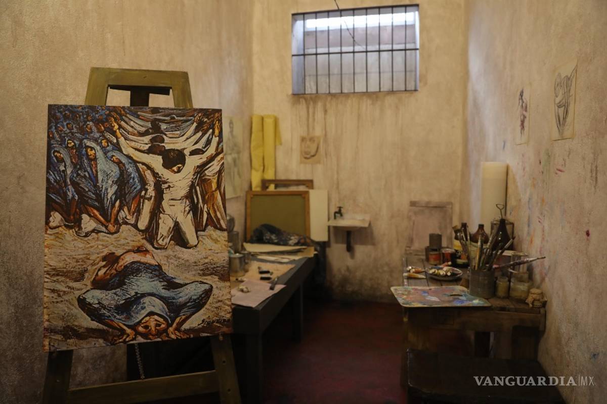 México recuerda estancia de Siqueiros en Lecumberri con una exposición