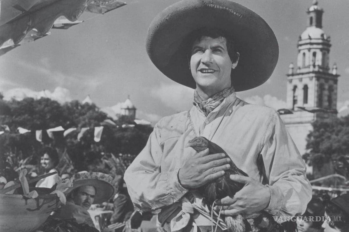 $!Ignacio López Tarso es el protagonista del filme “El gallo de oro” .