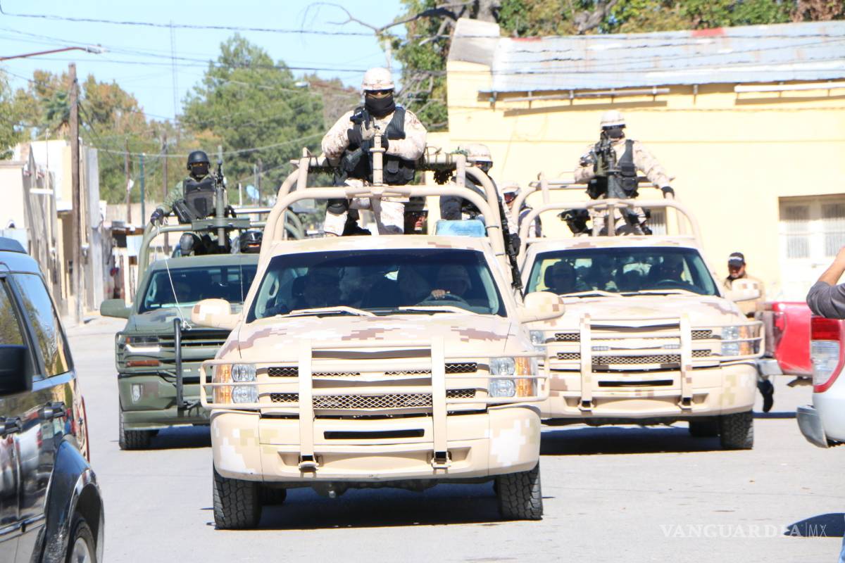 Construirán tres bases de operaciones para la Guardia Nacional y el Ejército en Villa Unión, Coahuila
