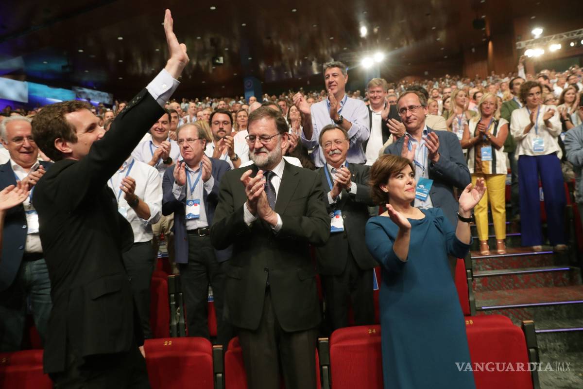 $!Pablo Casado, sucesor de Rajoy como nuevo presidente del PP