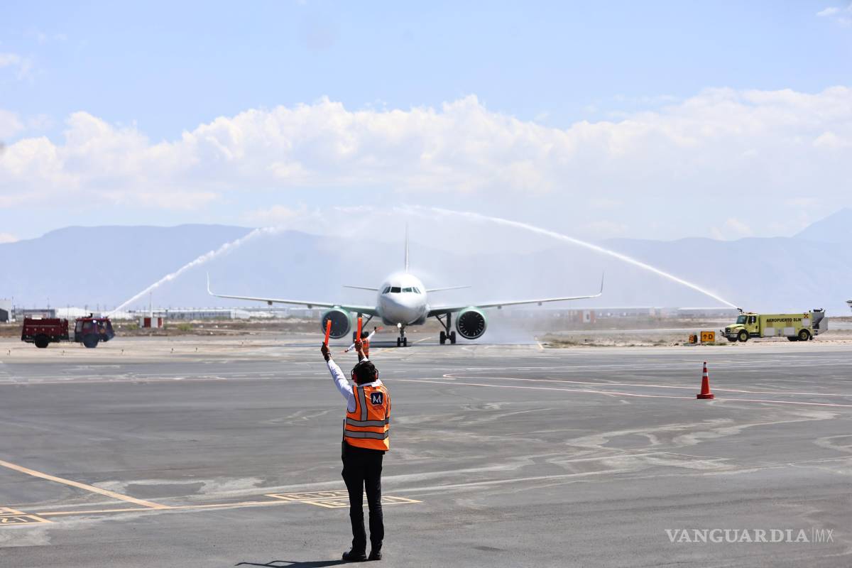 $!Inauguran vuelo directo Saltillo-Cancún con altas expectativas de ocupación.