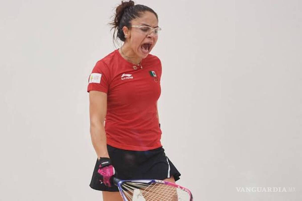 Paola Longoria no tiene rival... consigue medalla de oro y es tricampeona de raquetbol en Juegos Panamericanos