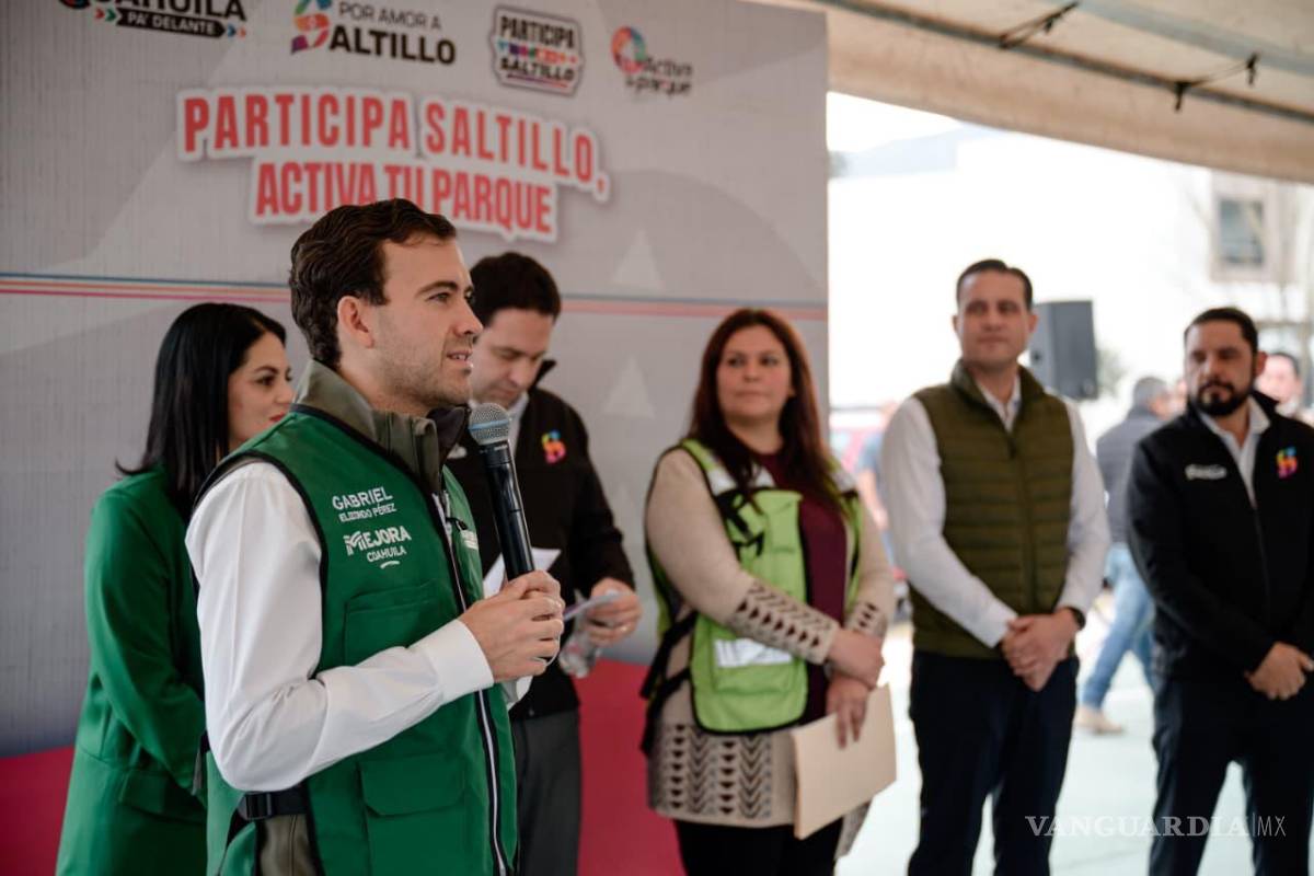 $!El coordinador general de Mejora Coahuila acudió en representación del gobernador Manolo Jiménez y resaltó el programa Participa Saltillo como un mecanismo de participación ciudadana directa.