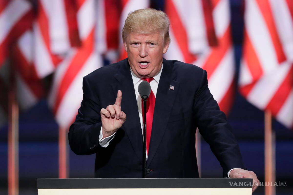 Trump acepta la nominación como candidato republicano a la Casa Blanca