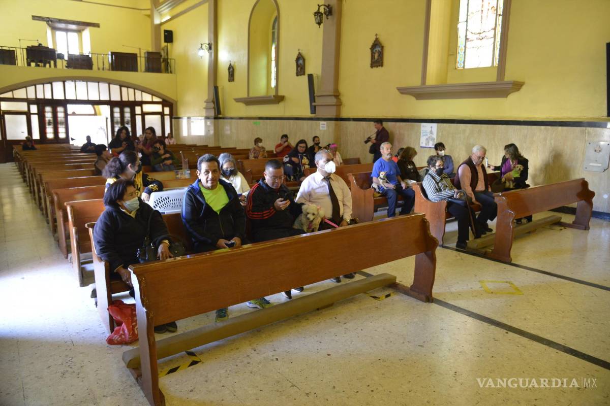 Diócesis de Saltillo oficia misa especial para mascotas en el Día de San Antonio Abad