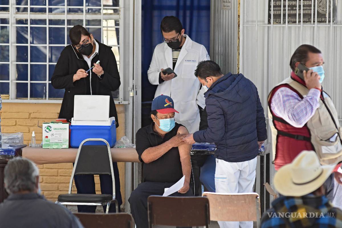 Tomará una semana más concluir con vacunación de adultos mayores en Coahuila, se extiende el plazo