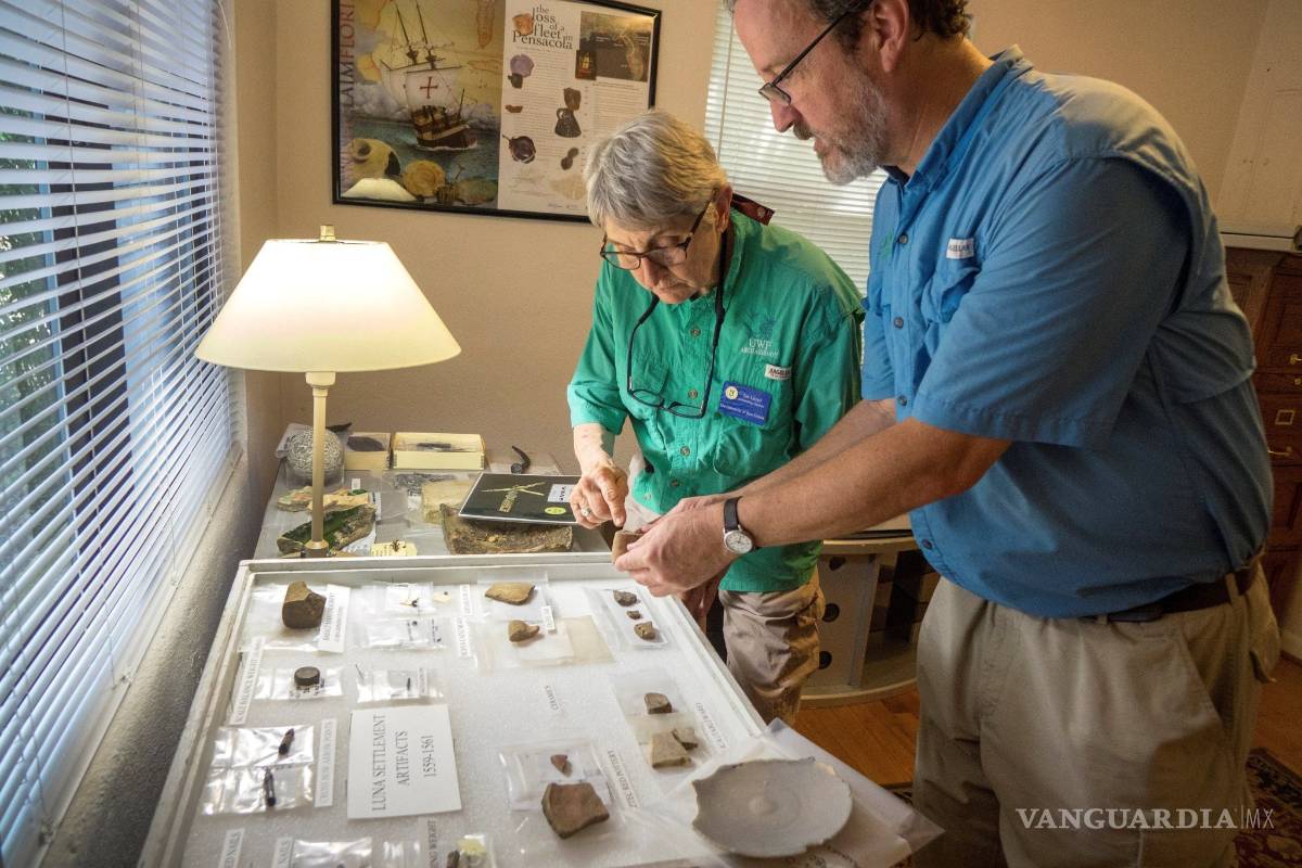 $!Un huracán diezmó el sitio español Santa María de Ochuse fundado por Tristán de Luna y Arellano, siendo el primer asentamiento europeo en EU