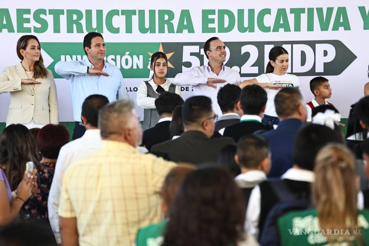 $!Autoridades municipales y estatales arrancaron el regreso a clases en Saltillo.