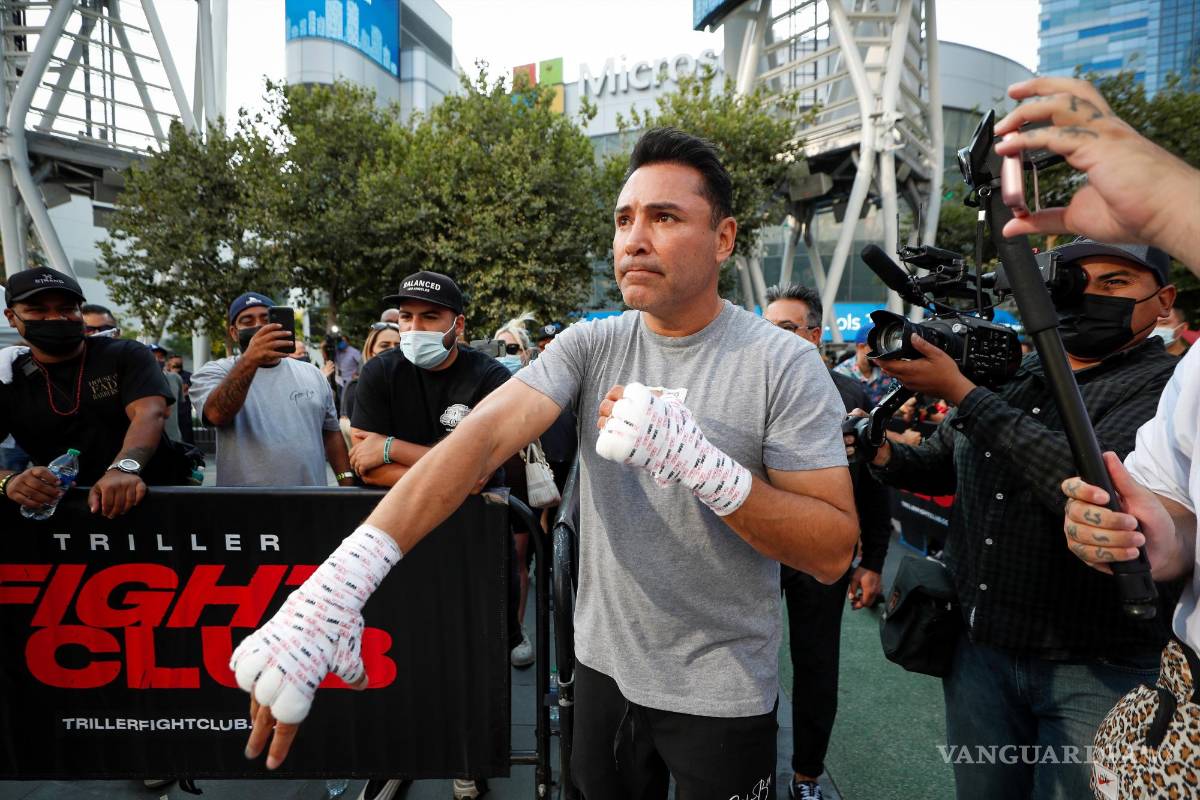 Óscar De la Hoya regresa al boxeo a los 48 años