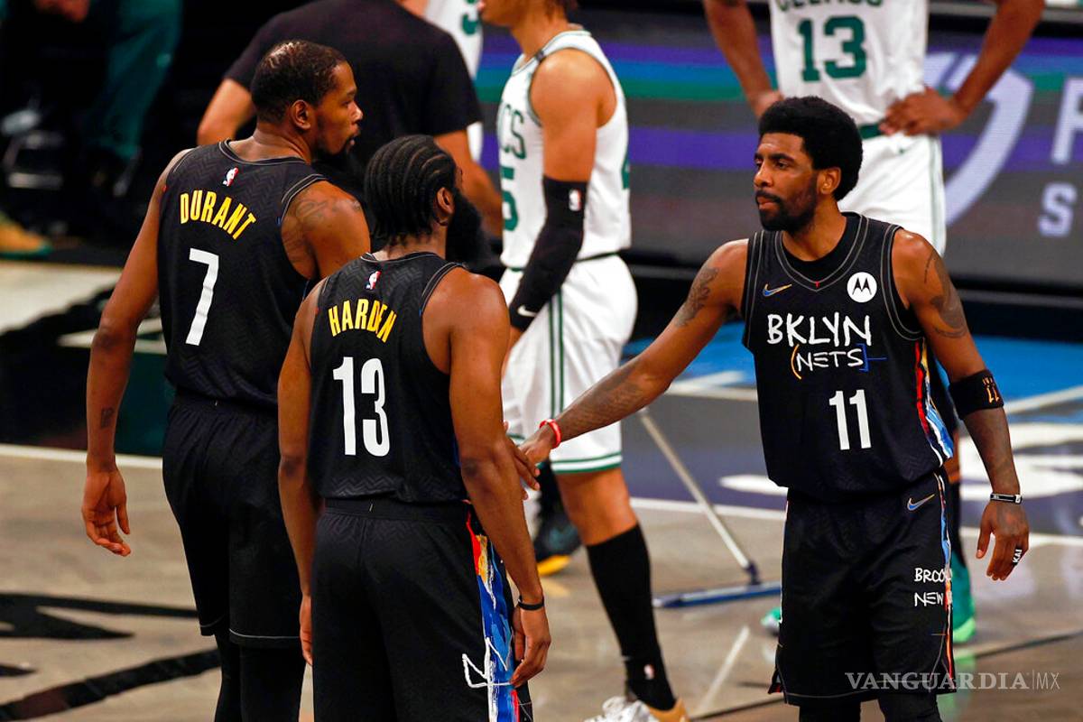 Nets llegará al Juego 5 frente a Bucks sin James Harden ni Kyrie Irving