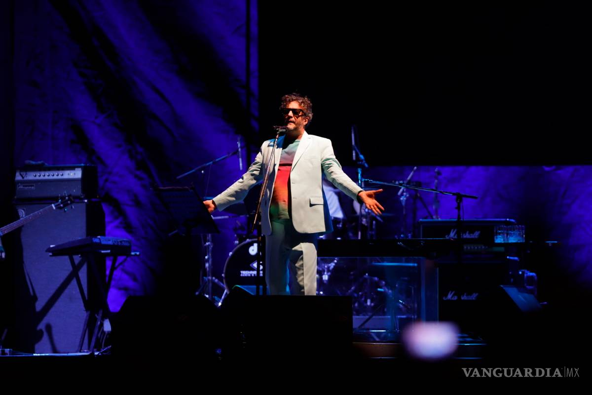 $!Fito Páez cautiva a Saltillo en cierre del Festival Julio Torri