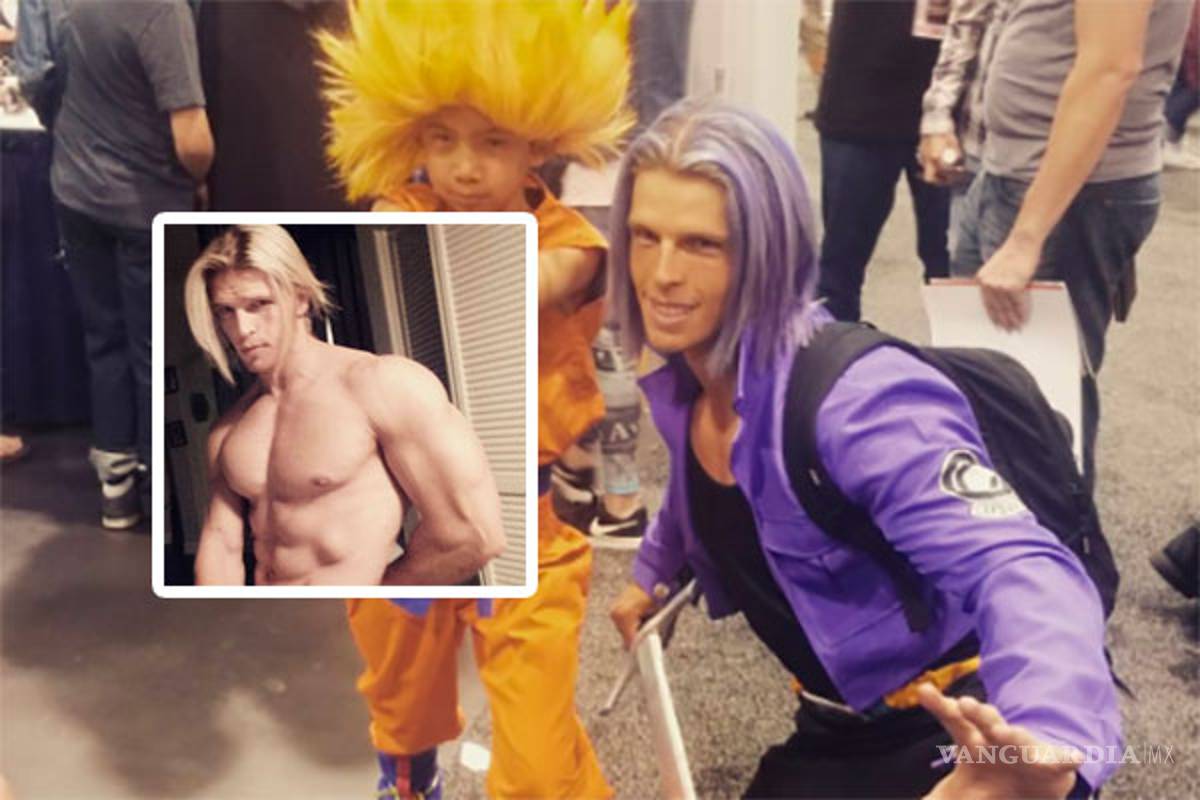 Trunks se vuelve real, fan de Dragon Ball Z gastó 3 años para tener su físico