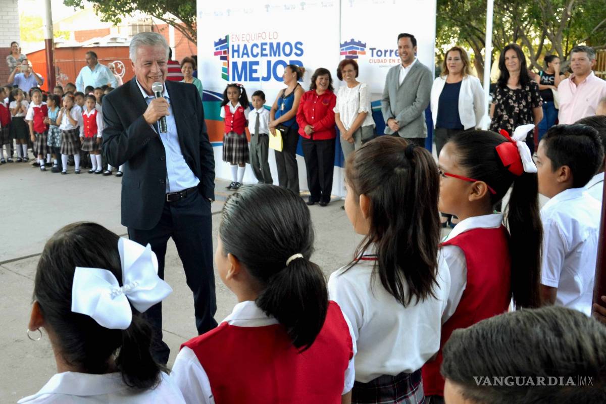 $!Rehabilitarán y equiparán más de 50 escuelas en Torreón