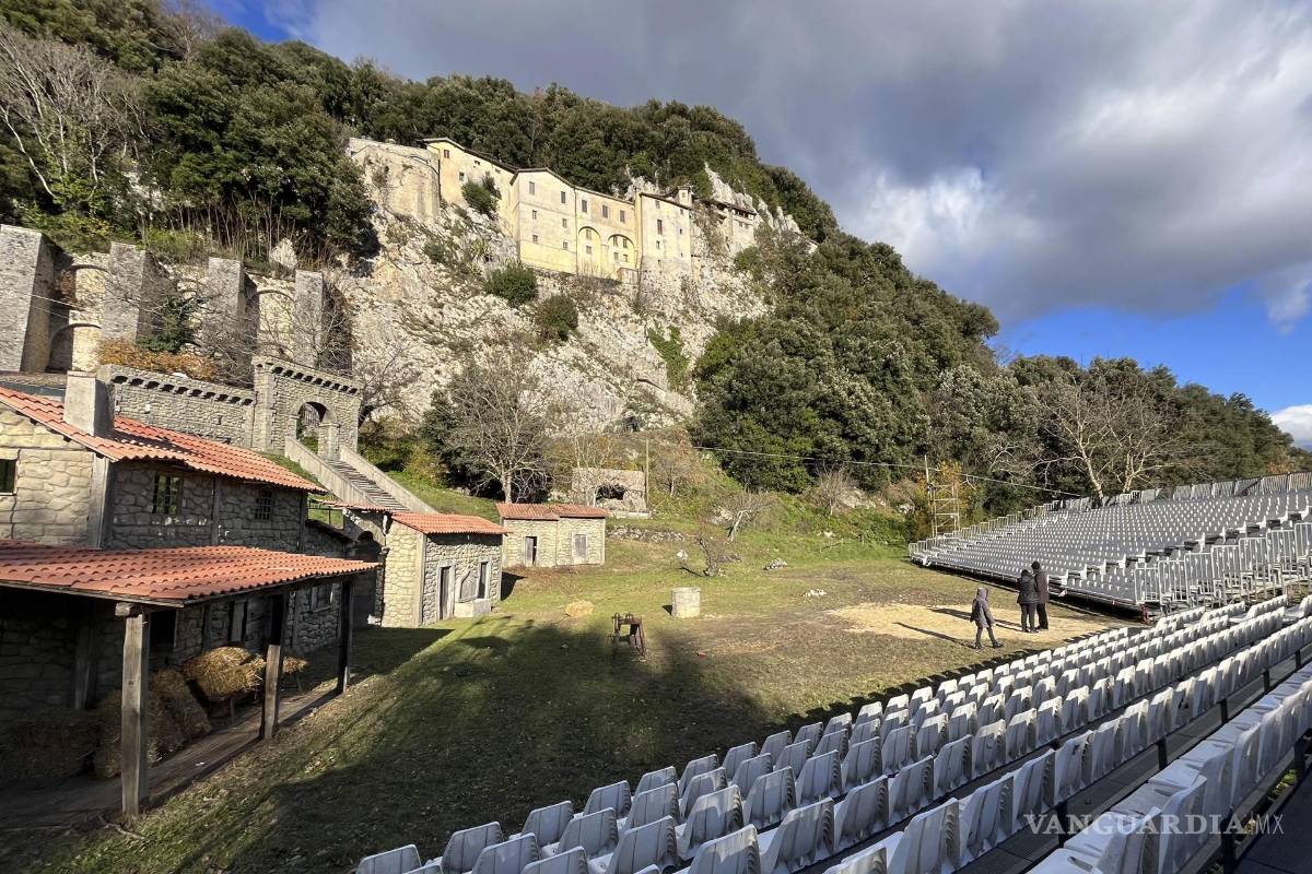 $!Hace ocho siglos san Francisco de Asís recreó por primera vez el Nacimiento en el pueblo italiano de Greccio.