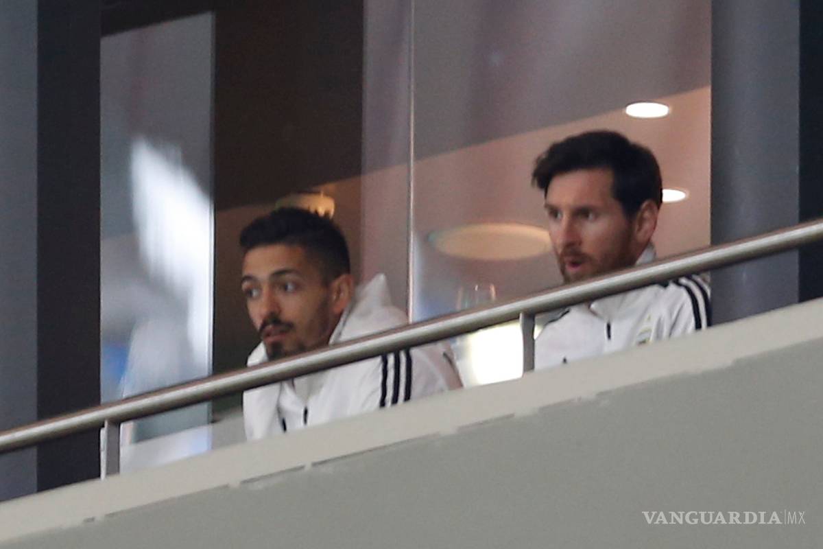 $!¡Golea España 6-1 a Argentina sin Lionel Messi!
