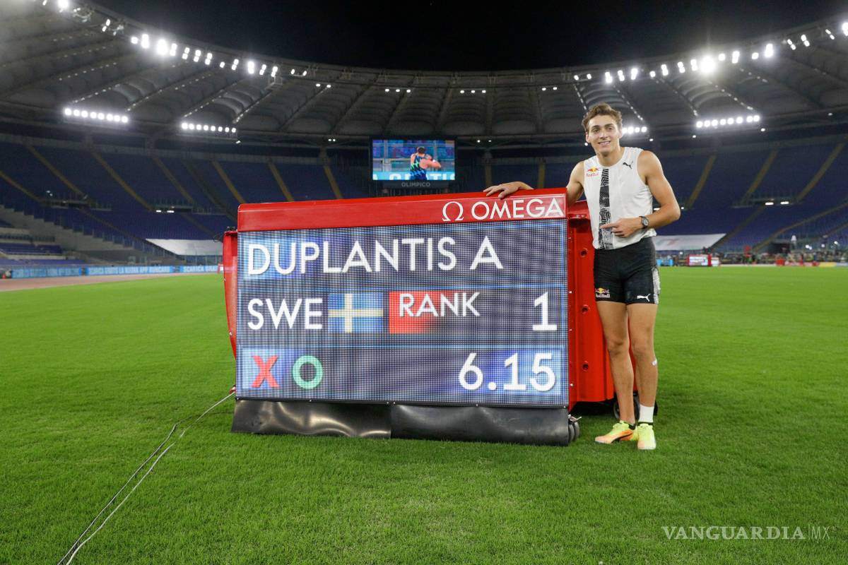 Sueco rompe el récord de salto con garrocha que tenía 26 años de impuesto