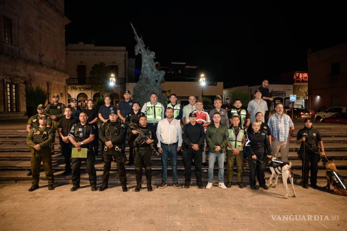 $!Elementos de Seguridad, Protección Civil, Medio Ambiente y otras áreas participaron en el operativo nocturno.