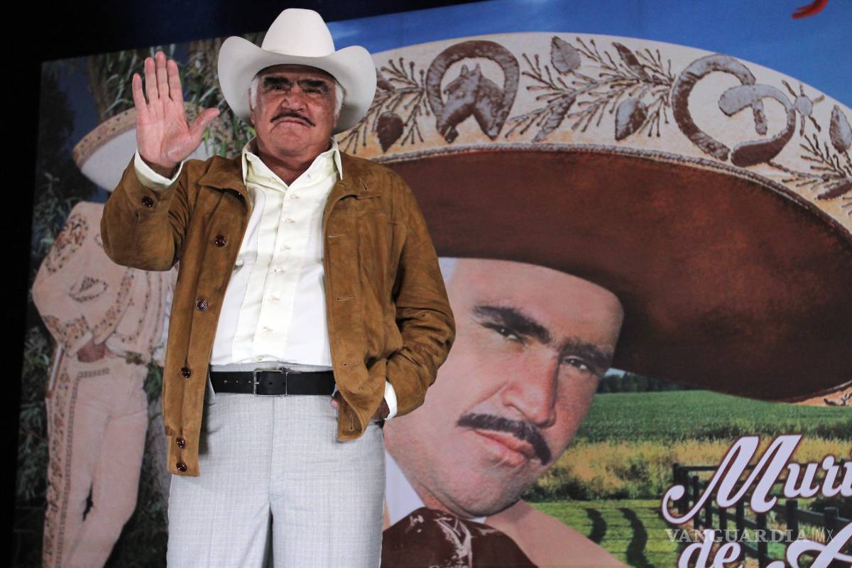 “No heredaré la corona, Alejandro ya tiene la suya”: Vicente Fernández