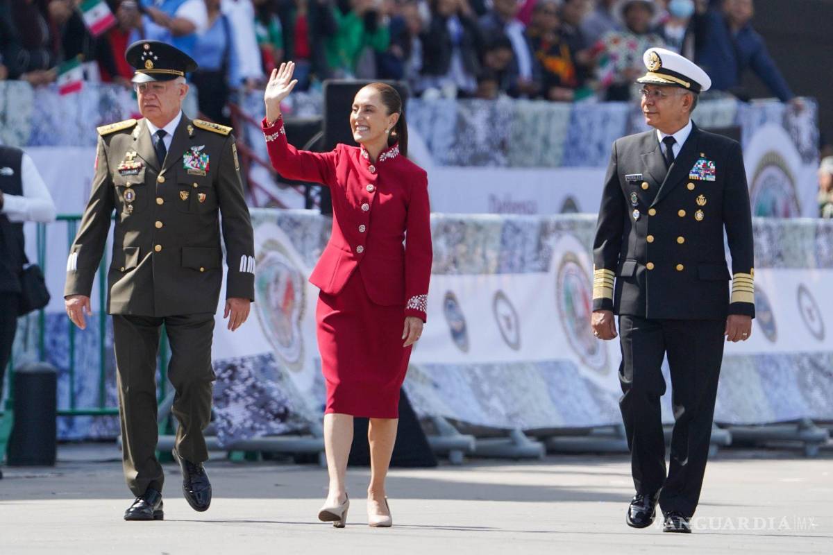 $!La presidenta Claudia Sheinbaum Pardo afirmó que algunos de sus adversarios mantienen una visión machista al cuestionar su capacidad para gobernar.