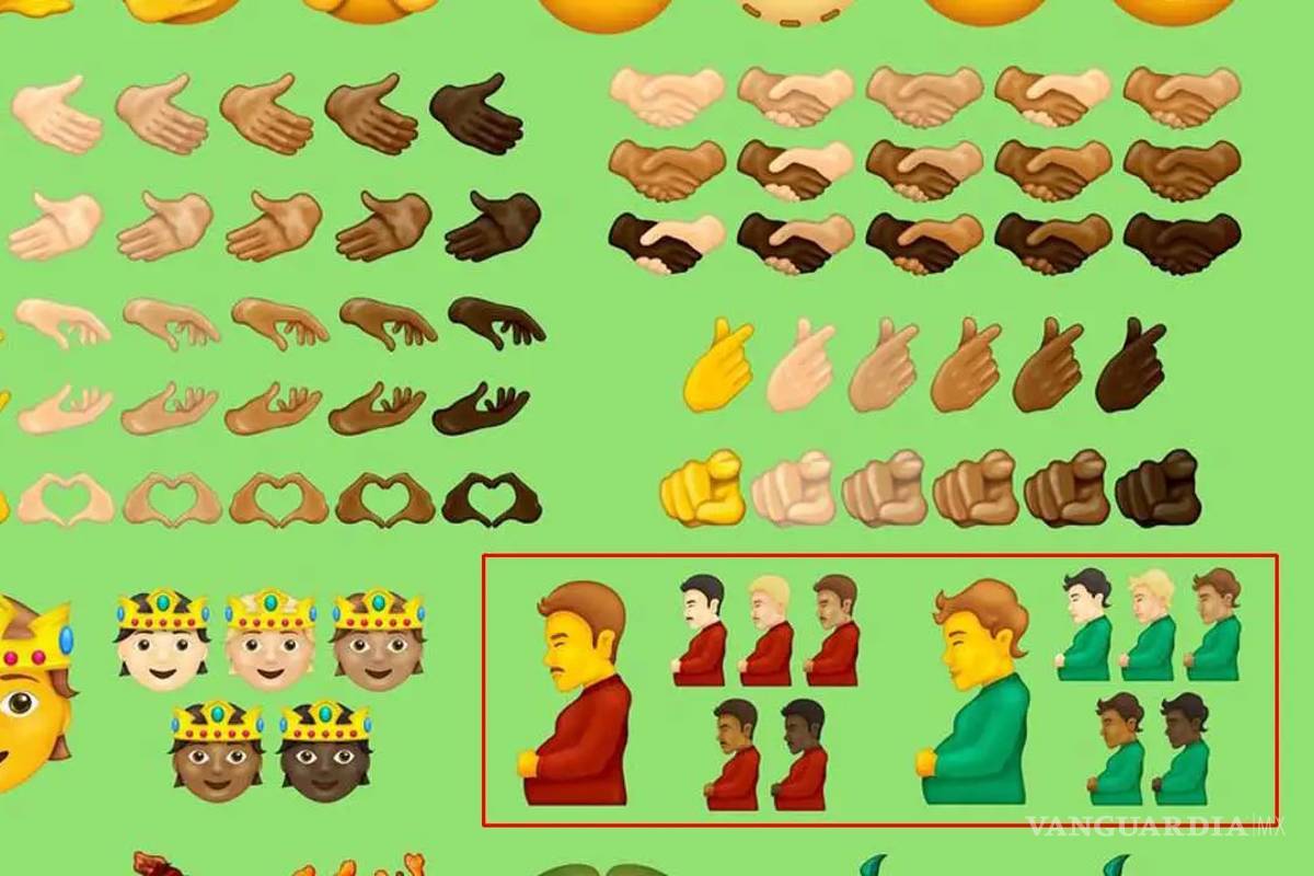 WhatsApp tendrá emoji de hombre embarazado