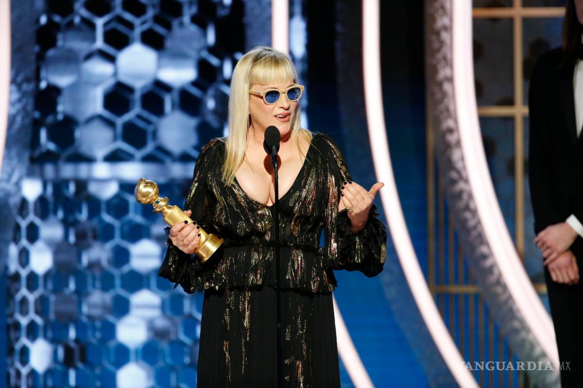 Patricia Arquette se pone política en los Globos de Oro