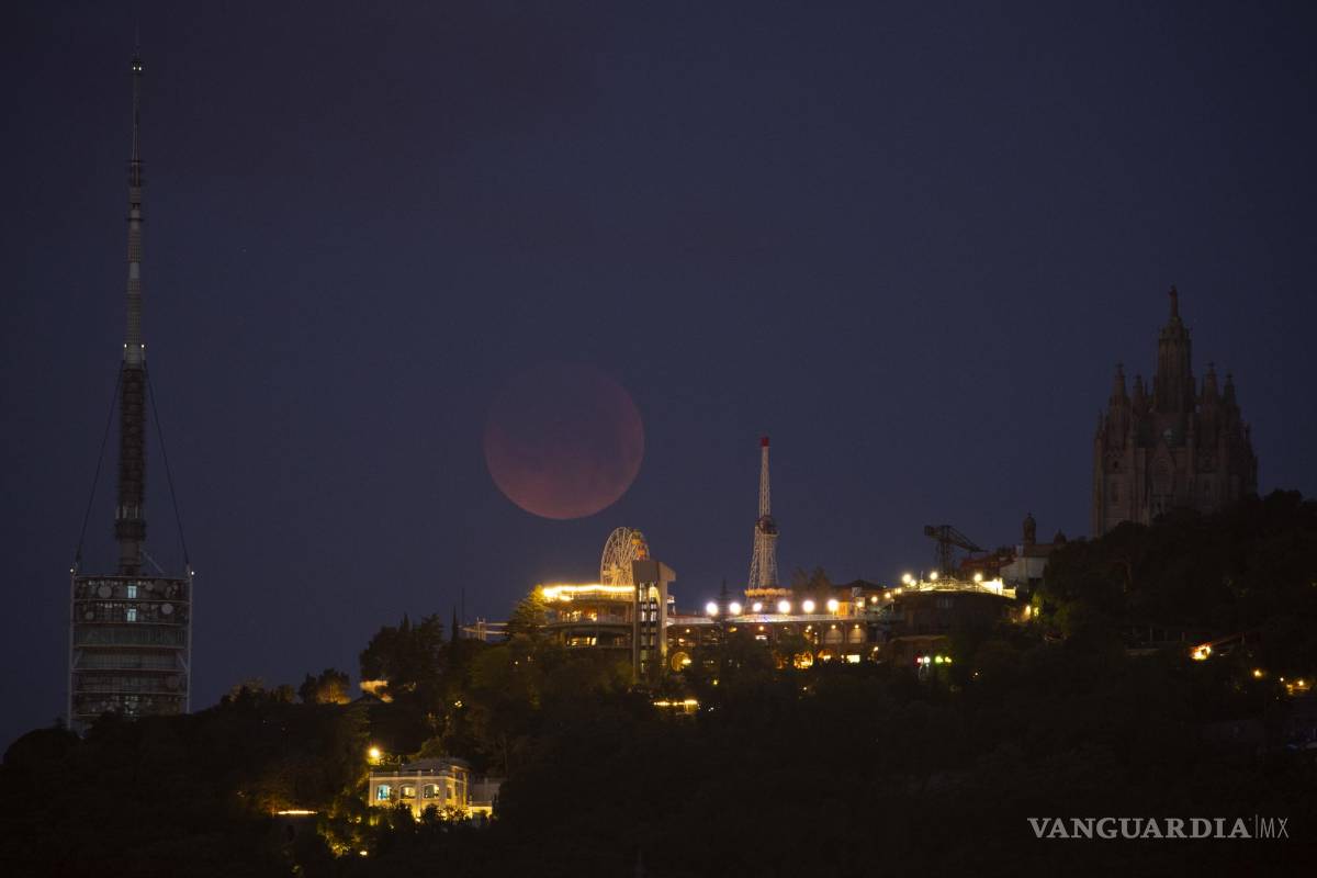 Así se vio el eclipse total de Luna en el mundo, fotografías