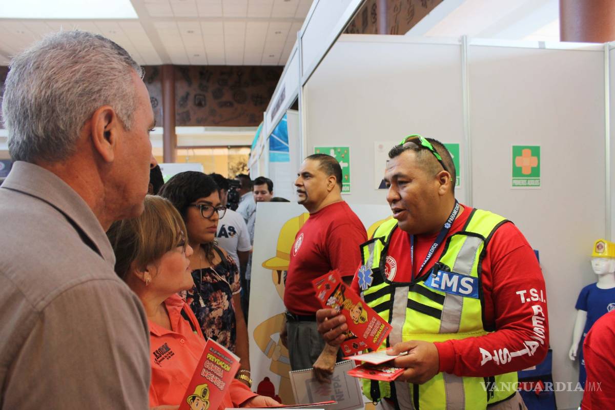 $!Expo Bomberos arranca en Saltillo