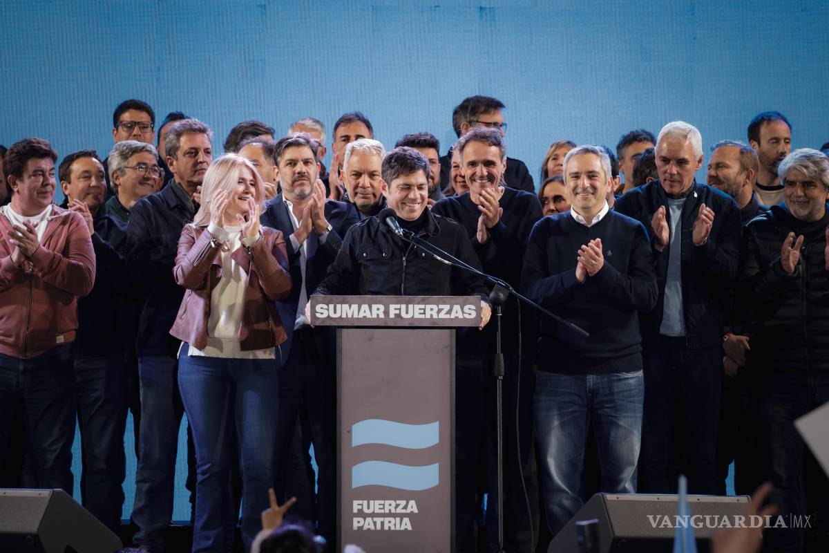 $!El gran triunfador en las elecciones de este domingo, es el gobernador de la provincia de Buenos Aires Axel Kicillof.