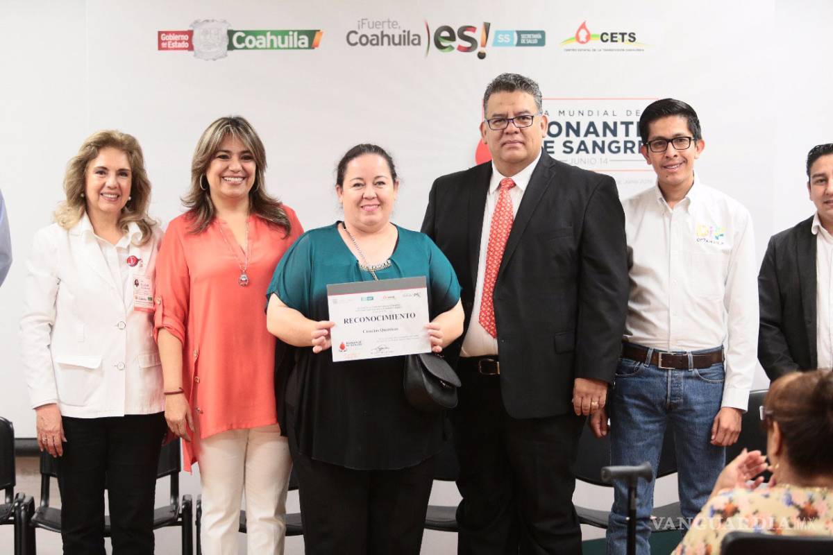 Reconocen labor social de donadores altruistas de sangre