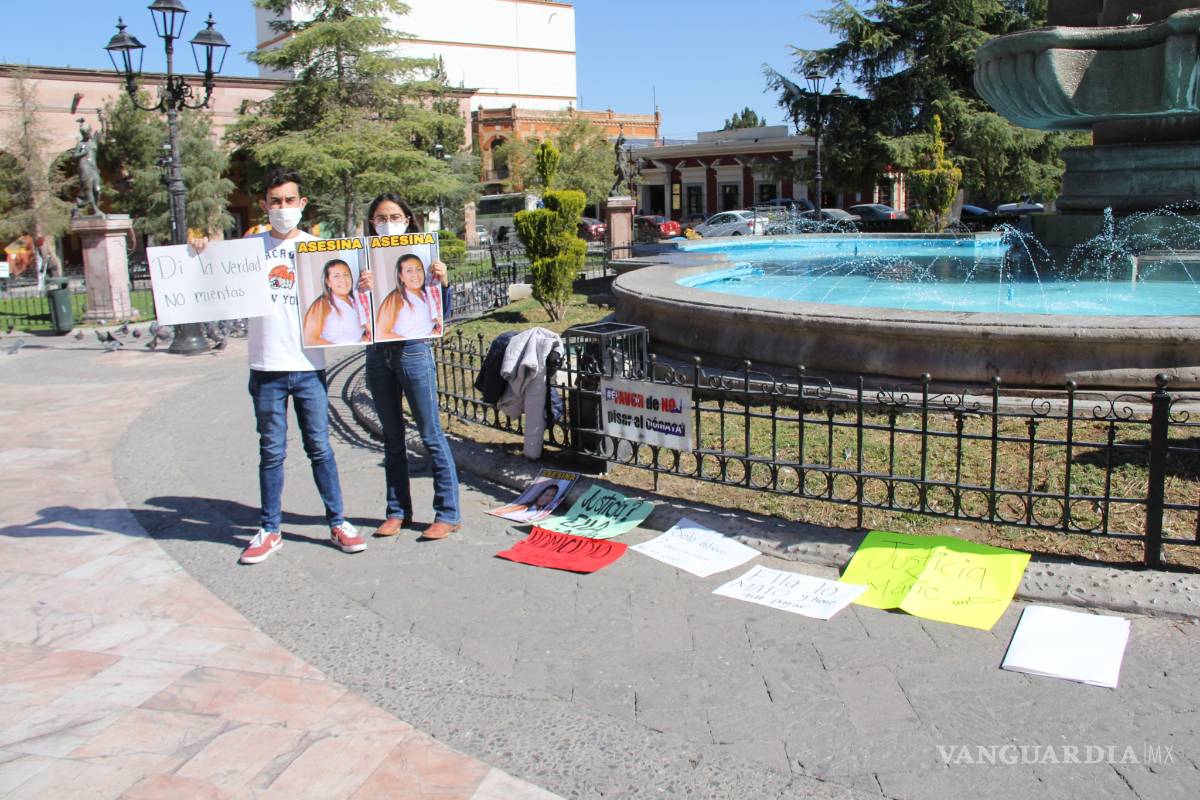 Pide justicia hijo de hombre asesinado por su pareja en colonia de Saltillo: ‘Ella atacó y tiene que pagar’