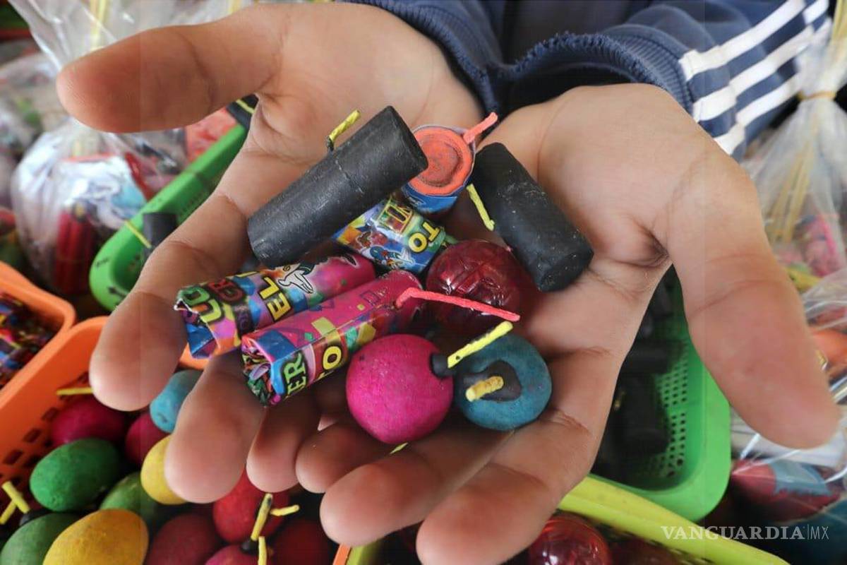 ‘Los cuetes no son un juego’, advierte el Hospital Materno Infantil de Saltillo