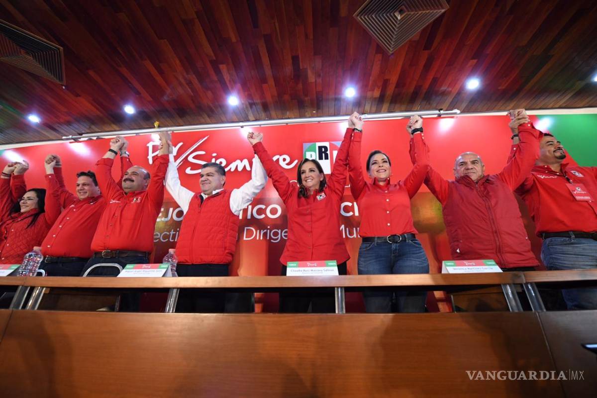 $!Toma protesta Eduardo Olmos como presidente del PRI en Torreón