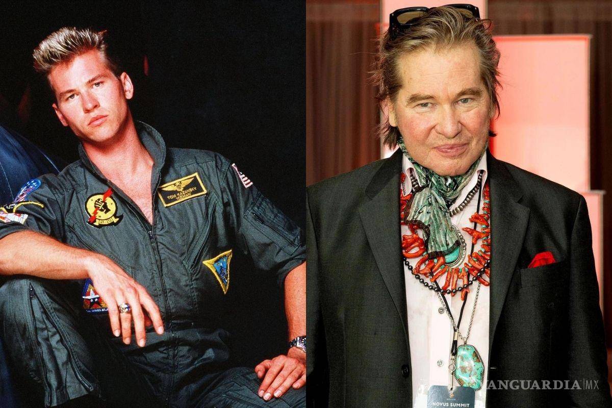 $!Val Kilmer tiene 62 años y sufrió cáncer de garganta.